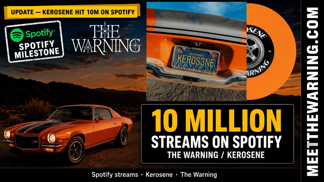 Kerosene hits 10M Spotify streams